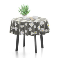 cotton 4 seater round table cloth