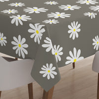 cotton 4 seater square table cloth