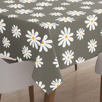 cotton 6 to 8 seater rectangular table cloth