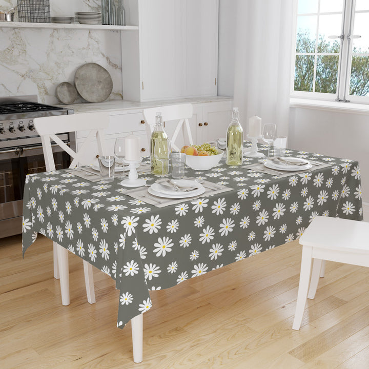 cotton 6 to 8 seater rectangular table cloth