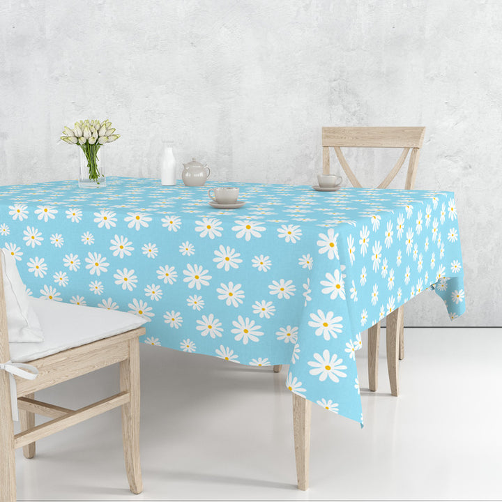 cotton 6 to 8 seater rectangular table cloth