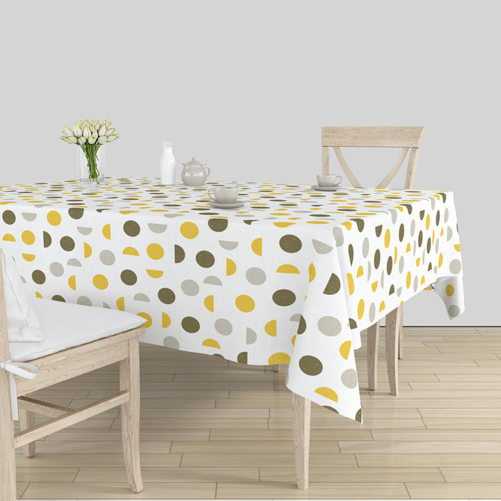 cotton 6 to 8 seater rectangular table cloth