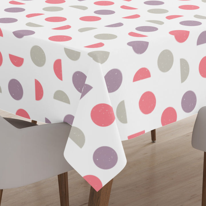 cotton 4 seater square table cloth