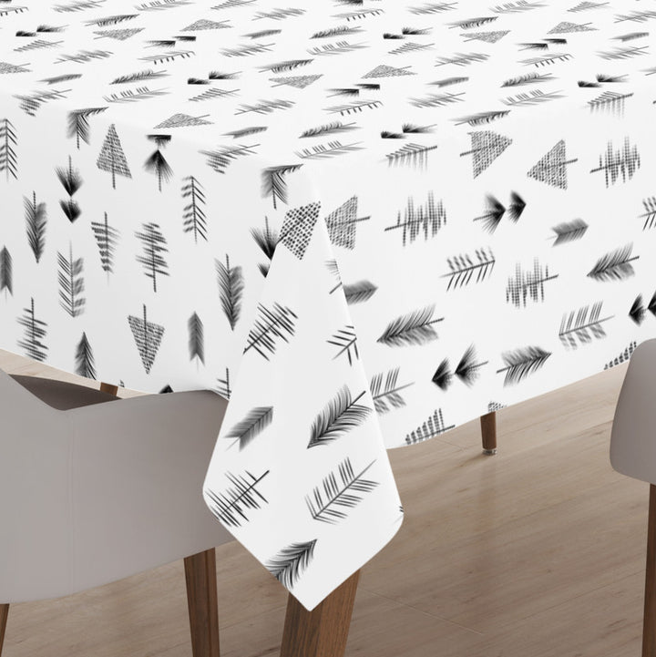 cotton 6 to 8 seater rectangular table cloth