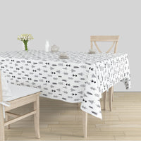 cotton 6 to 8 seater rectangular table cloth