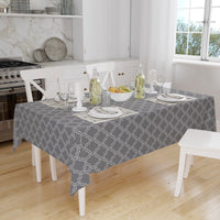 cotton 6 to 8 seater rectangular table cloth