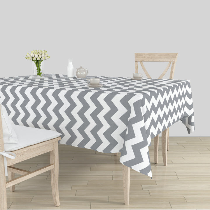 cotton 6 to 8 seater rectangular table cloth