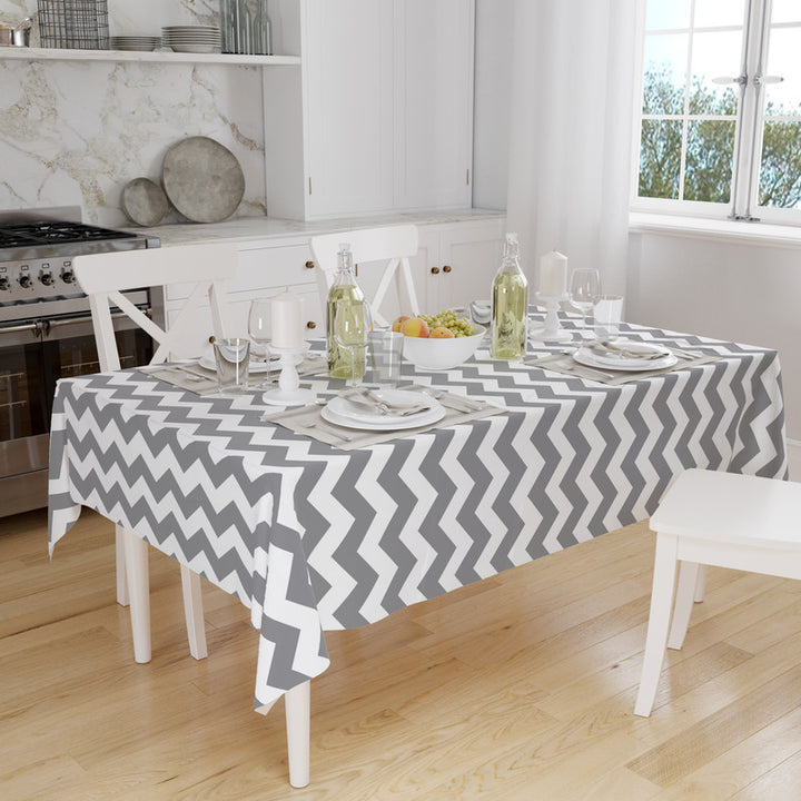 cotton 6 to 8 seater rectangular table cloth