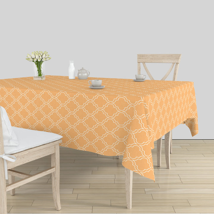 cotton 6 to 8 seater rectangular table cloth