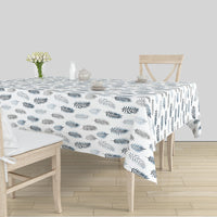 polyester 6 to 8 seater rectangular table cloth