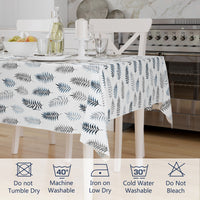 polyester 6 to 8 seater rectangular table cloth