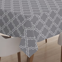 polyester 6 to 8 seater rectangular table cloth