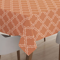 polyester 6 to 8 seater rectangular table cloth