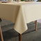 Polyester Cream Table Cloth (Pack of 1)