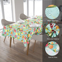 polyester 6 to 8 seater rectangular table cloth