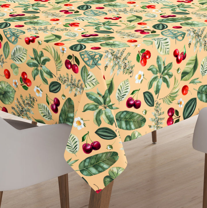 polyester 6 to 8 seater rectangular table cloth