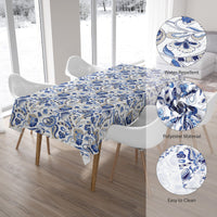 polyester 6 to 8 seater rectangular table cloth