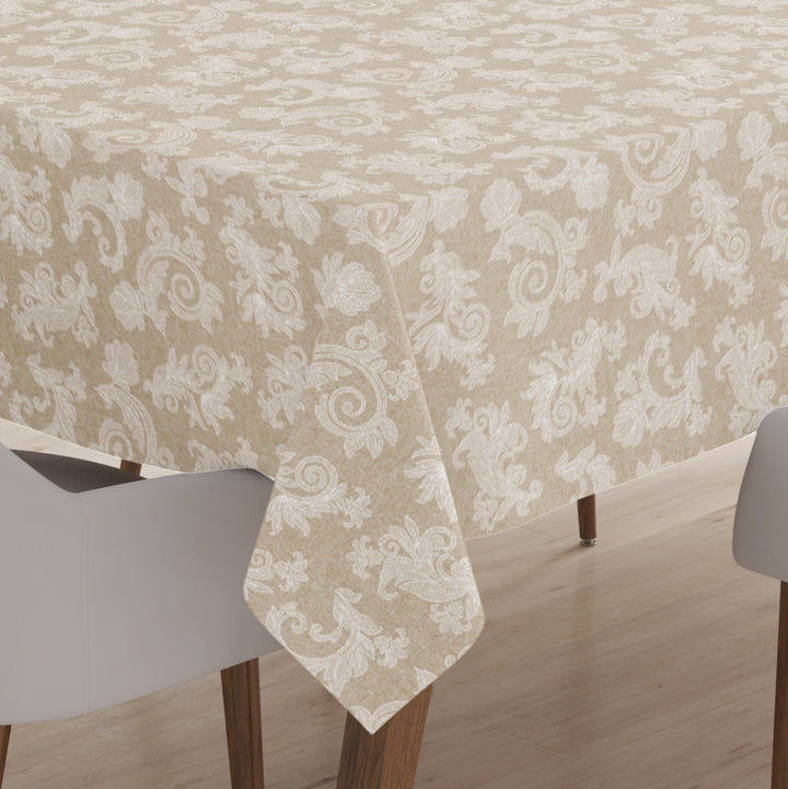 cotton 8 to 10 seater rectangular table cloth