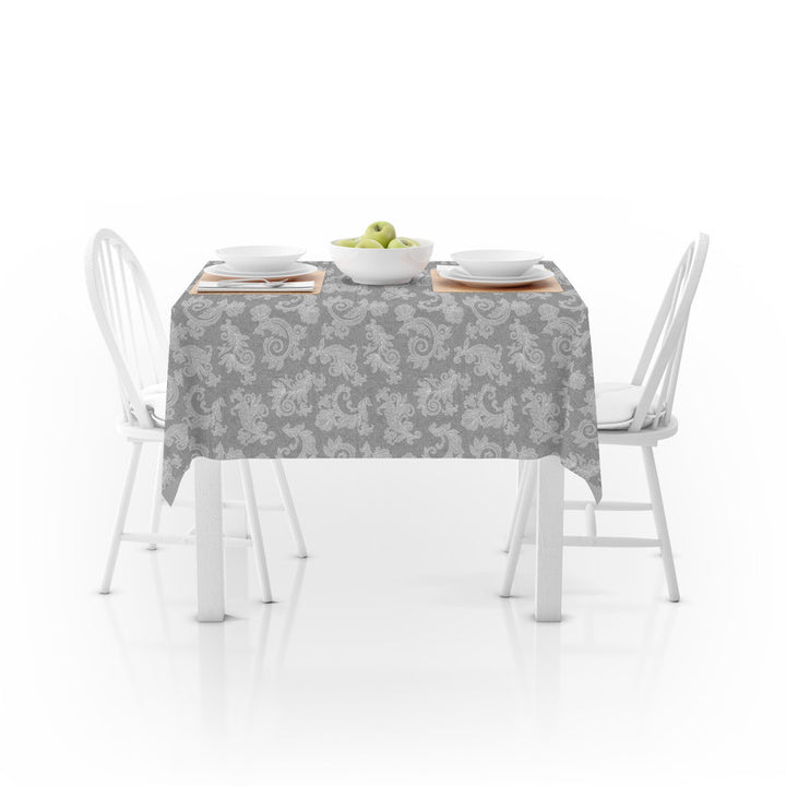 cotton 4 seater square table cloth