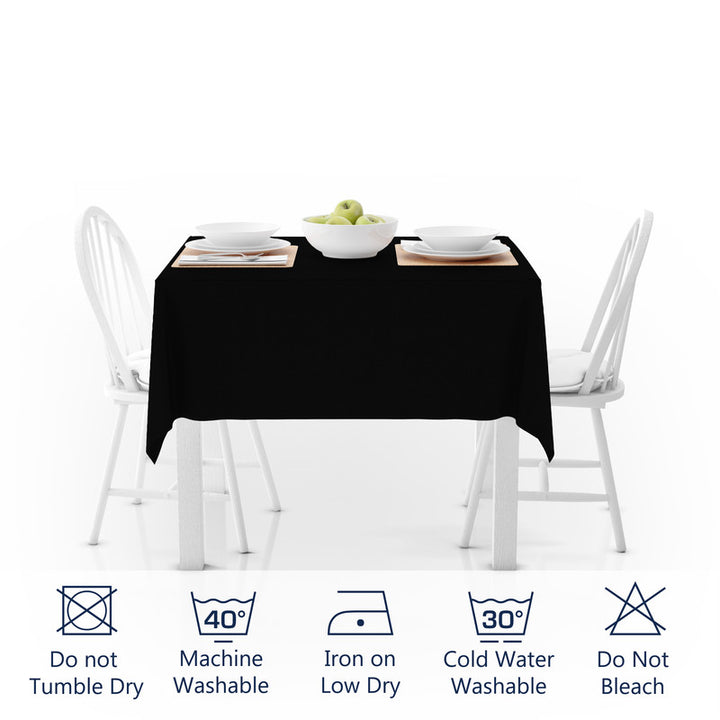 cotton 4 seater square table cloth