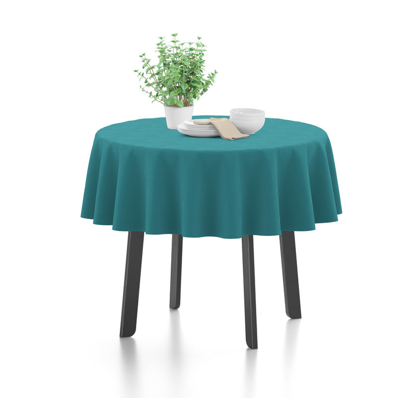 cotton 4 seater round table cloth