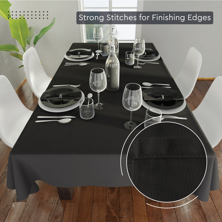 cotton 6 to 8 seater rectangular table cloth