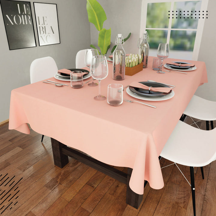 cotton 6 to 8 seater rectangular table cloth