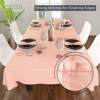 cotton 6 to 8 seater rectangular table cloth