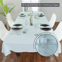 cotton 6 to 8 seater rectangular table cloth