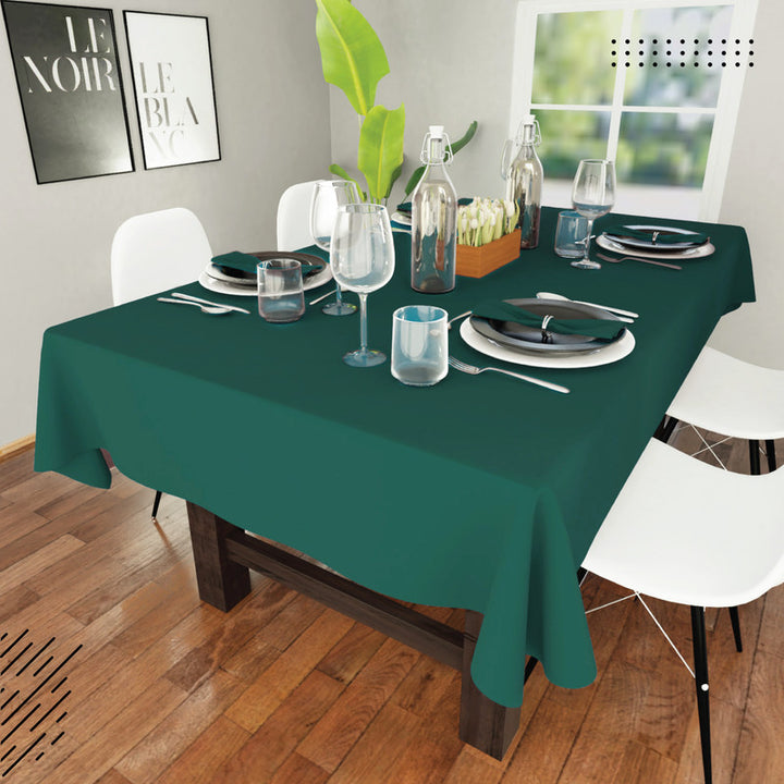 cotton 6 to 8 seater rectangular table cloth