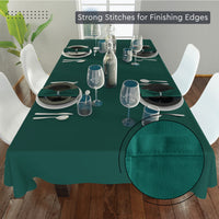 cotton 6 to 8 seater rectangular table cloth