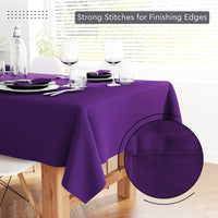 cotton 6 to 8 seater rectangular table cloth