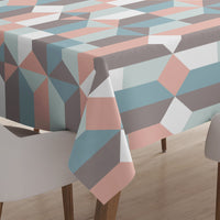 cotton 4 seater square table cloth