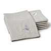 Cotton Light Grey Butterfly Table Napkin (Pack of 6)
