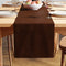 Chenille Chocolate Table Runner
