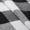 RC Yarn-Dyed Buffalo Black Checks Table Runner (Pack of 1)