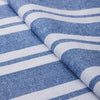RC Yarn-Dyed Franca Blue Stripes Table Runner (Pack of 1)