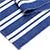Cotton Franca Blue Stripes Placemat (Pack of 6)