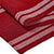 Cotton Ladder Red Placemat (Pack of 6)