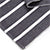 Cotton Roma Grey Stripes Placemat (Pack of 6)