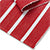 Cotton Roma Red Stripes Placemat (Pack of 6)