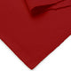 Ribbed Cotton Solid Red Table Runner (Pack of 1)