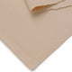 Ribbed Cotton Solid Beige Table Runner (Pack of 1)