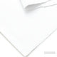 Ribbed Cotton White Table Runner (Pack of 1)