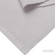 Ribbed Cotton Light Grey Table Runner (Pack of 1)