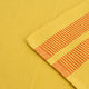 Ribbed Cotton Ladder Lemon Table Runner (Pack of 1)